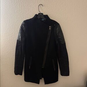 RD Style Black Bomber Jacket